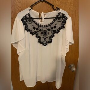 SheIn curve blouse